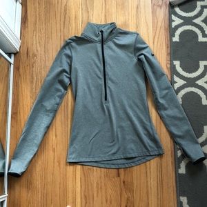 Nike half zip up hoodie